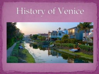 History of Venice 