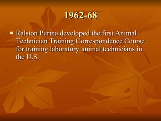 History Of Veterinary Technicians Slide 8