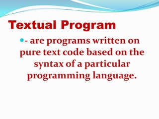 History of Visual Basic Programming | PPTX