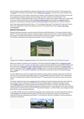 History of walmart | DOCX