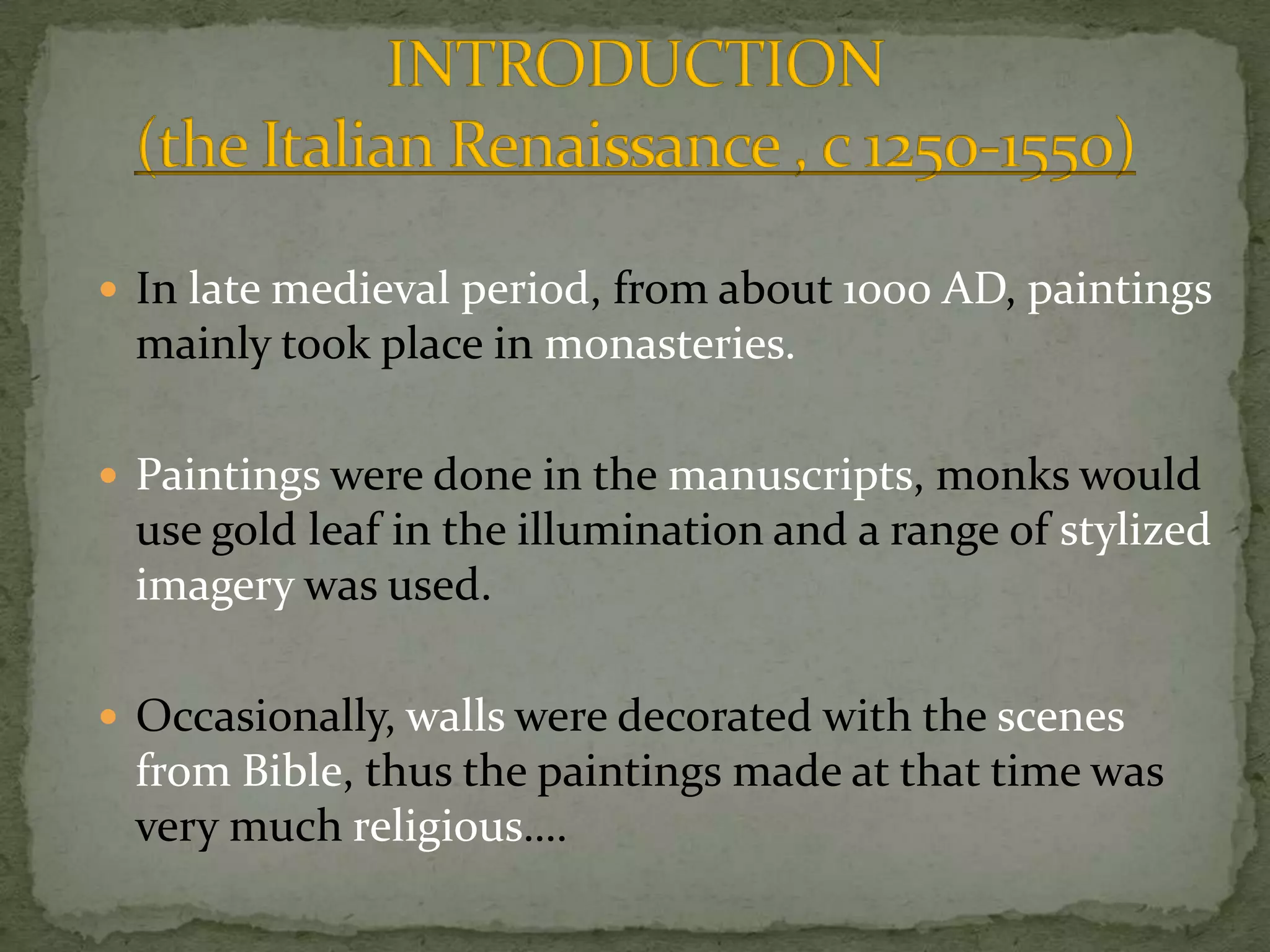 History of western art (Giotto, Masaccio) | PPTX