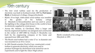 History of wind power | PPTX