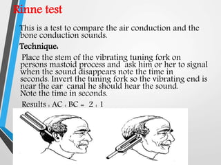 Tes Rinne General History taking and physical examinatin | PPTX