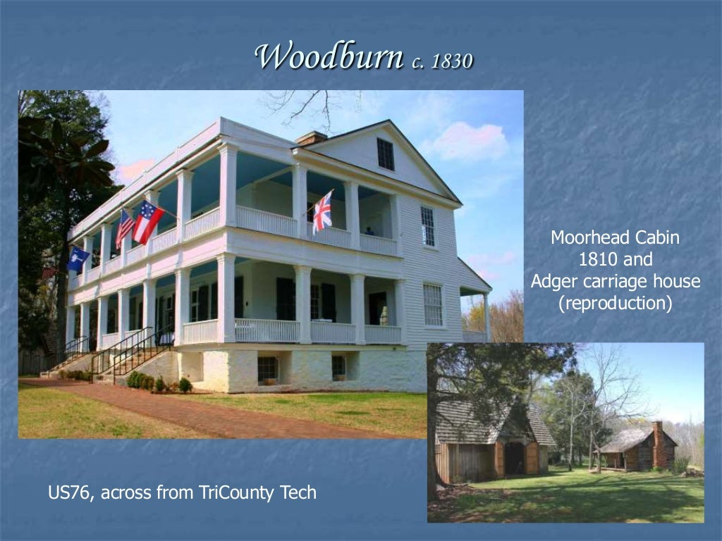 History of Pendleton SC (c.1790)