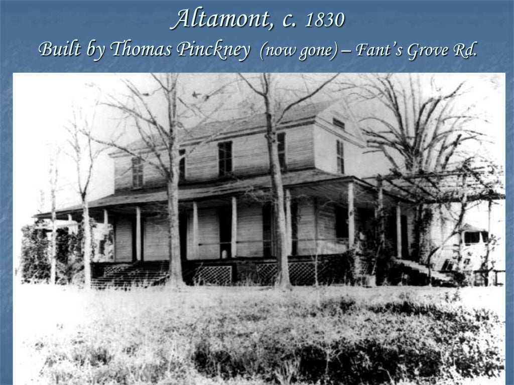 History of Pendleton SC (c.1790)