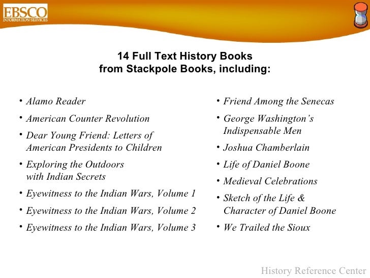 History Reference Center