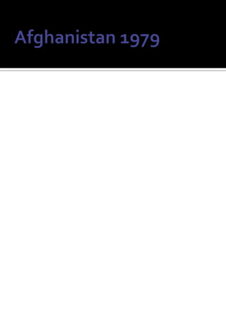 Increased tension between the USA and USSR