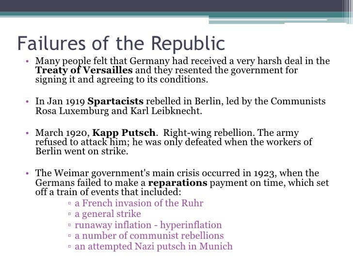 Was Weimar stable during 1923-1929?
