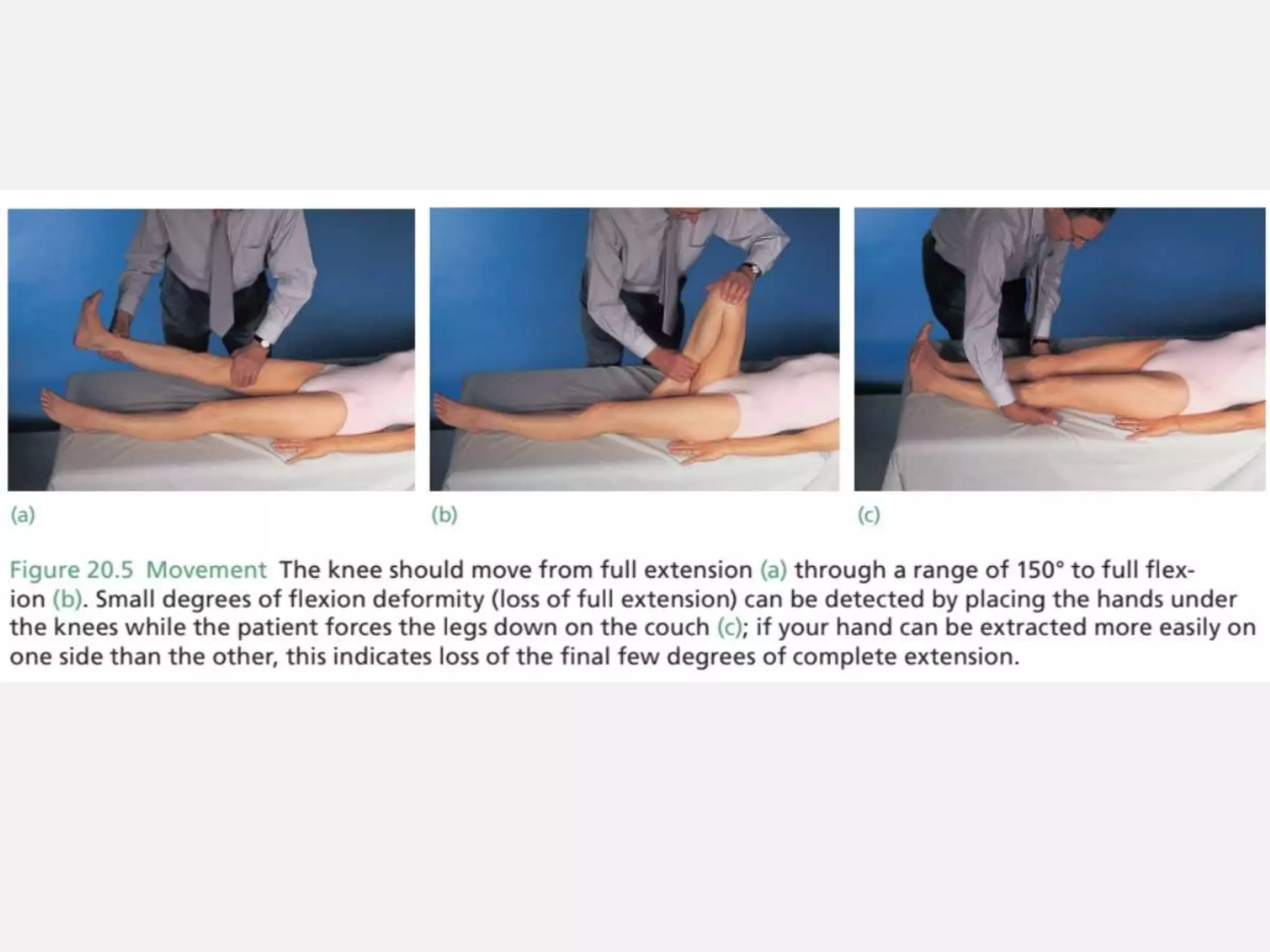 History taking and physical examination of the knee | PPTX