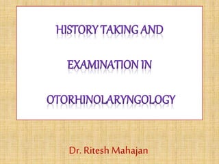 Dr. Ritesh Mahajan 
 