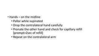 Contralateral Hand Use History taking & examination in obstetrics | PPTX