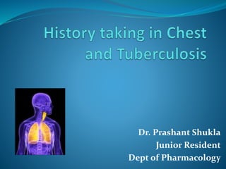 Dr. Prashant Shukla
Junior Resident
Dept of Pharmacology
 