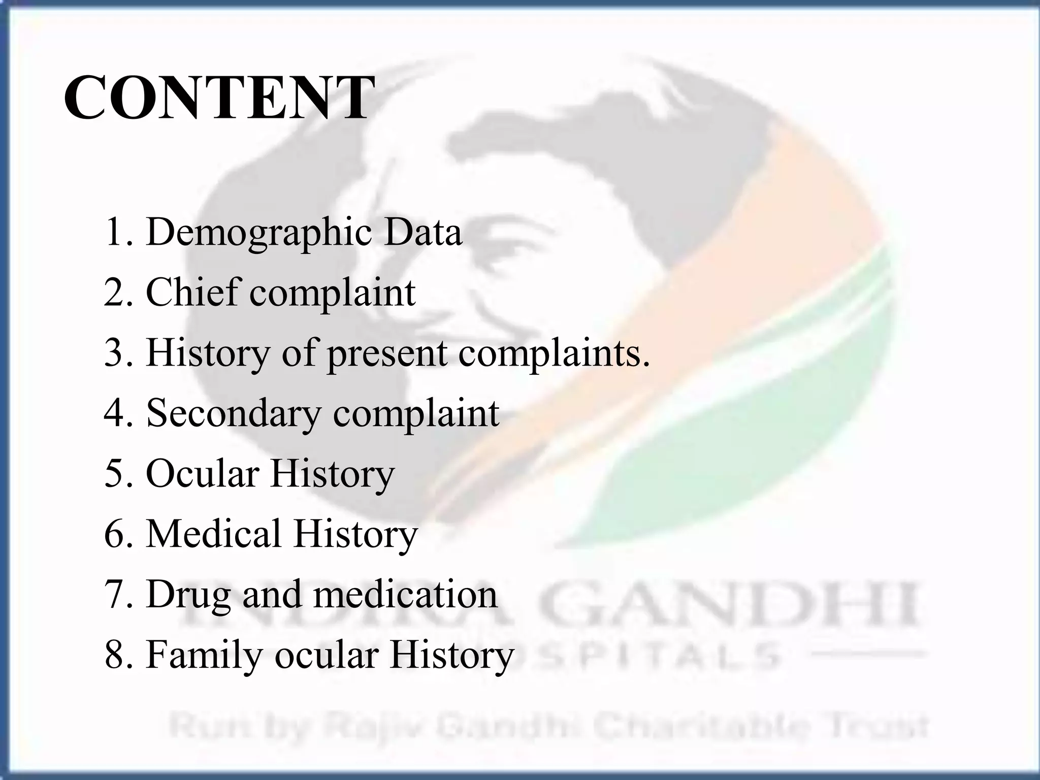 History taking ppt ppt