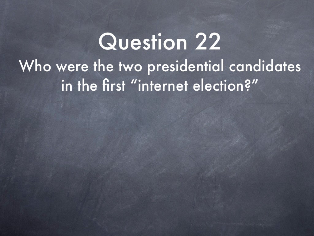 History Of The Internet Trivia