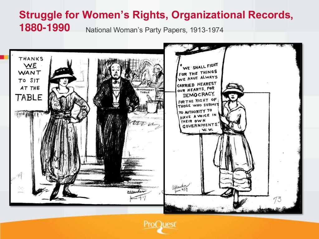 Women Through Time ProQuest History Vault