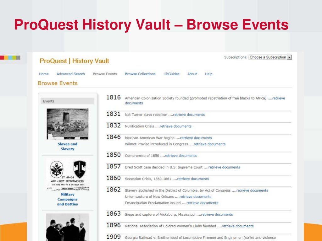Women Through Time ProQuest History Vault