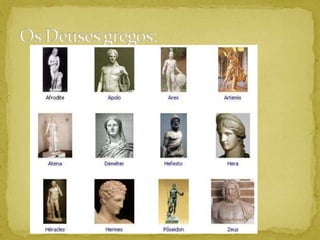 Os Deuses gregos: