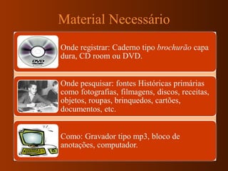 Material Necessário 