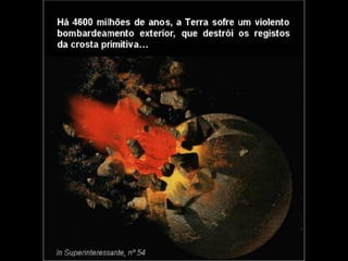 História da Terra e da Vida