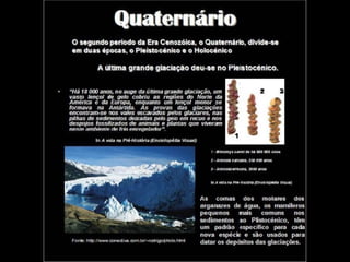 História da Terra e da Vida