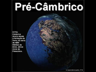 História da Terra e da Vida