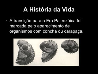 História da Terra e da Vida