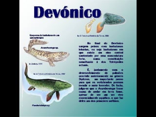 História da Terra e da Vida