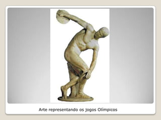 Arte representando os jogos Olímpicos
 