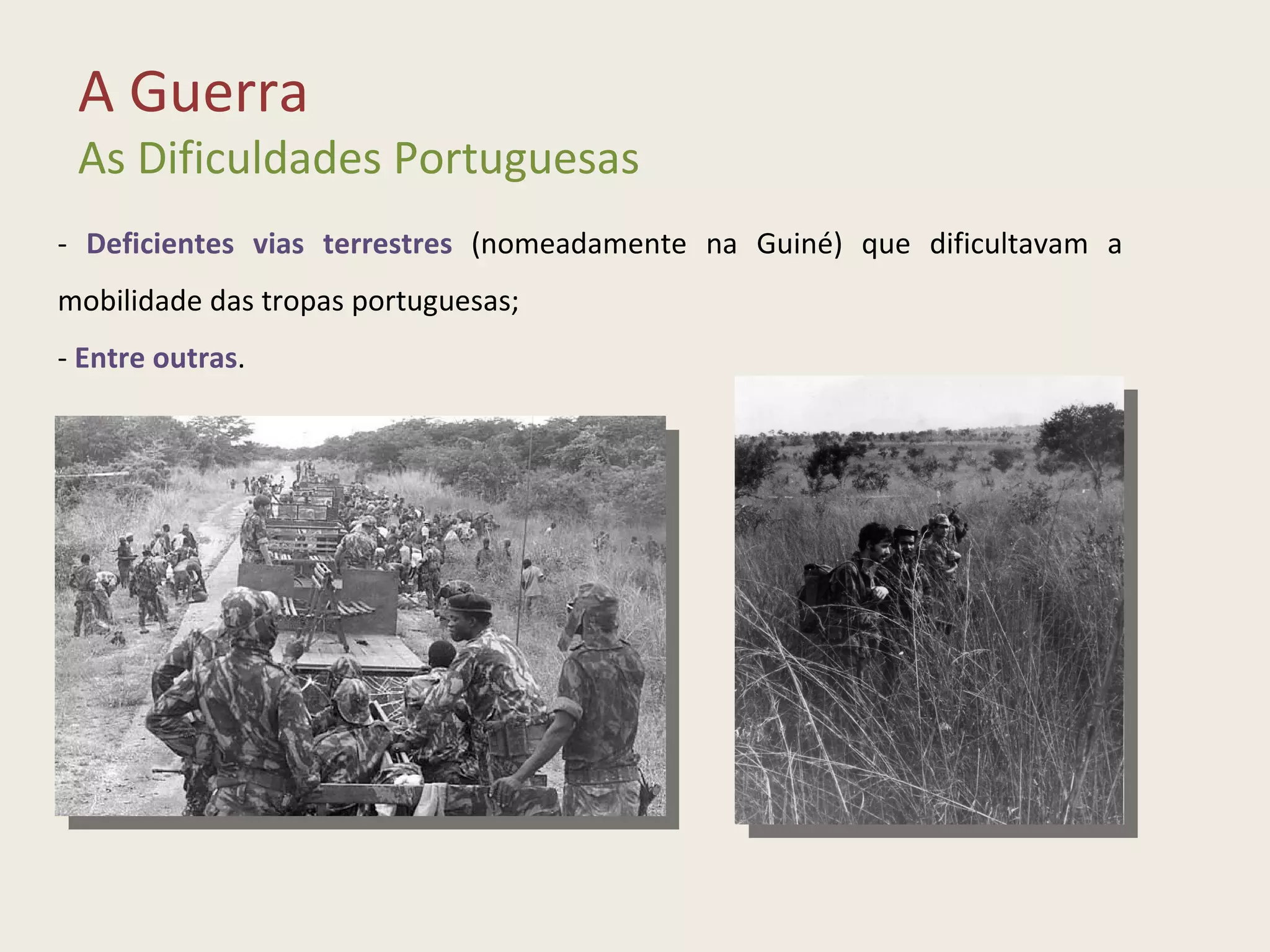 Guerra Colonial Portuguesa Ppt