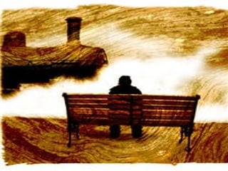 Reportagem
                            -João Guimarães Rosa-

           O trem estacou, na manhã fria,
       num lugar deserto, sem casa de estação:
              a parada do Leprosário...

         Um homem saltou, sem despedidas,
             deixou o baú à beira da linha,
         e foi andando. Ninguém lhe acenou...

        Todos os passageiros olharam ao redor,
        com medo de que o homem que saltara
            tivesse viajado ao lado deles...

        Gravado no dorso do bauzinho humilde,
         não havia nome ou etiqueta de hotel:
só uma estampa de Nossa Senhora do Perpétuo Socorro...

              O trem se pôs logo em marcha apressada,
             e no apito rouco da locomotiva
       gritava o impudor de uma nota de alívio...

             Eu quis chamar o homem,
              para lhe dar um sorriso,
      mas ele ia já longe, sem se voltar nunca,
como quem não tem frente, como quem só tem costas...
 