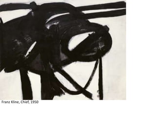 Franz Kline, Chief, 1950
 