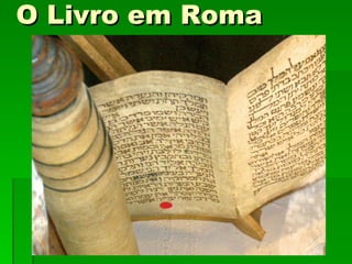 O Livro em Roma 