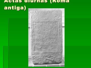 Actas diurnas (Roma antiga) 