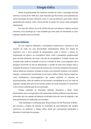 História Da Energia Eólica