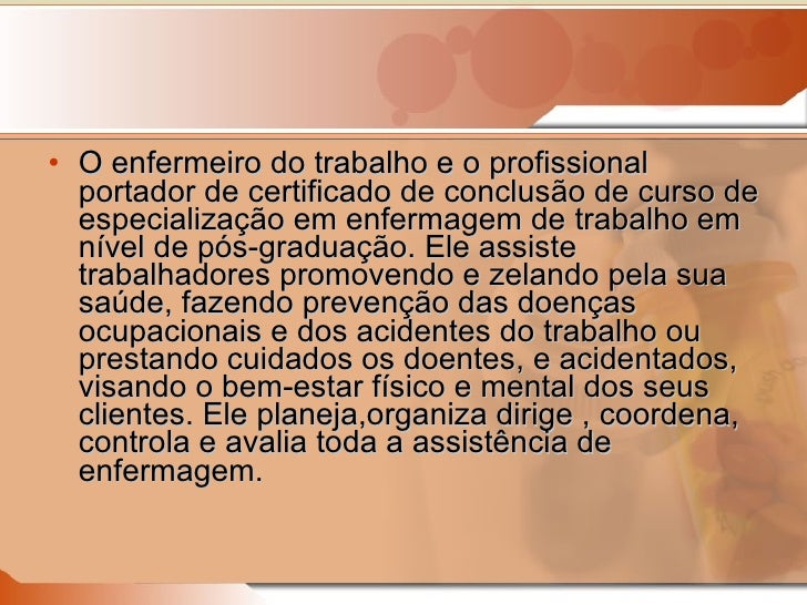 Historia da enfermagem do trabalho Historia da enfermagem do trabalho