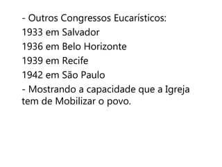 História da Igreja no Brasil (1922-1945)