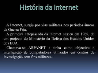   Aparecimento da Internet em Portugal