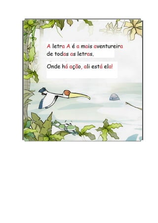 História da letra a