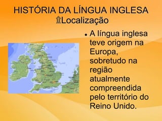 História da língua inglesa | PPSX