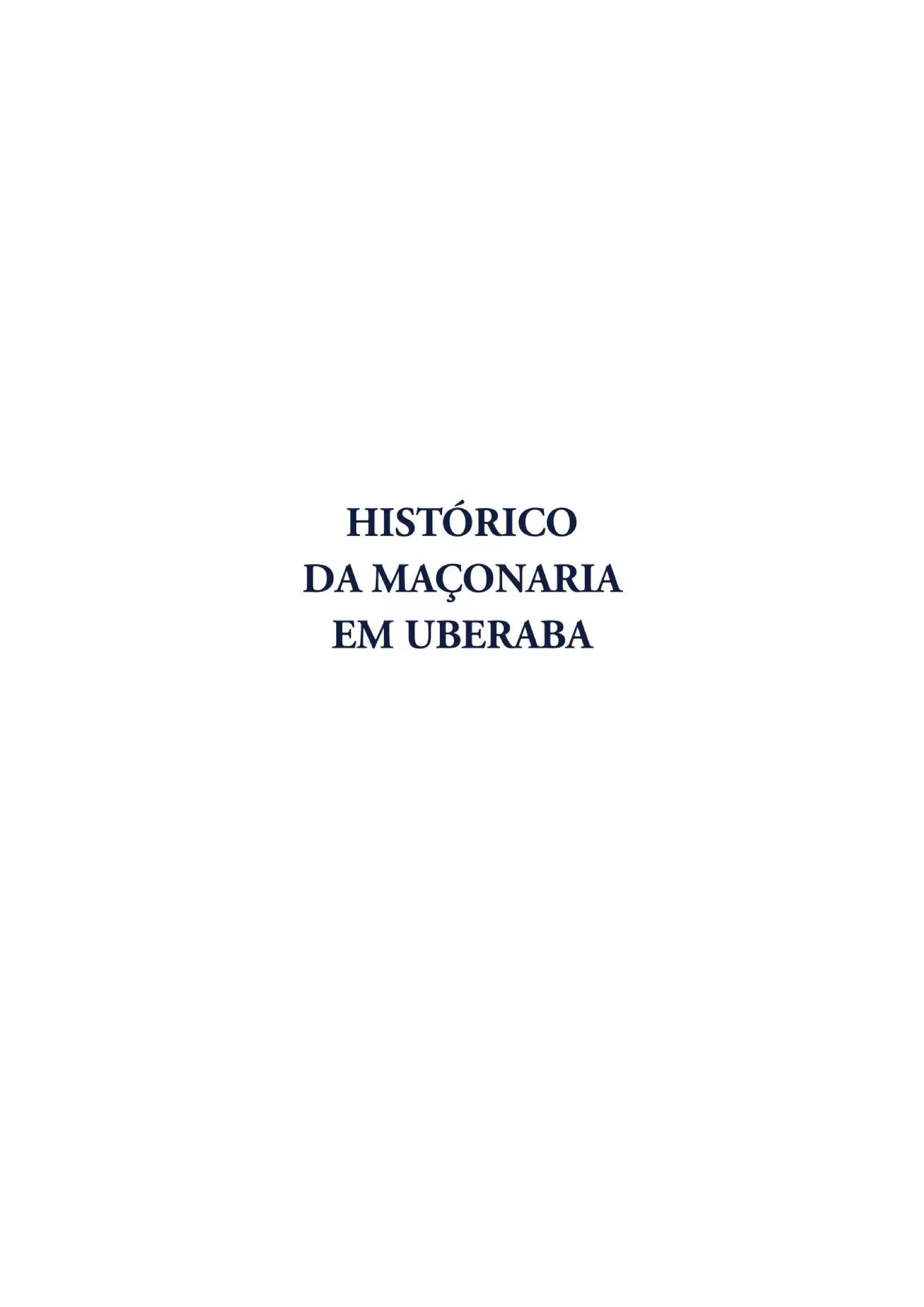 História da Maçonaria em Uberaba.pdf