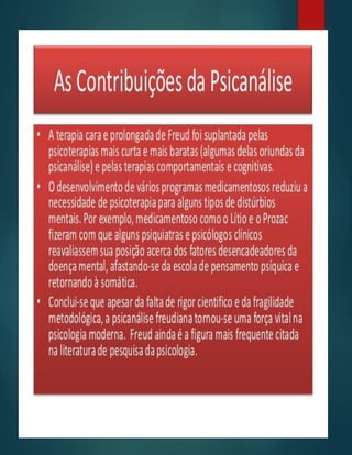 História da psicanálise