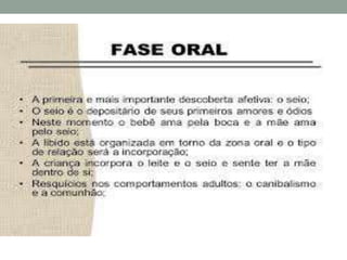 Fase oral 
 