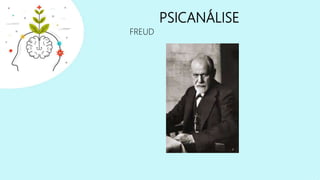PSICANÁLISE
FREUD
 