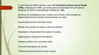 HISTÓRIA DA SAÚDE PÚBLICA NO BRASIL AULA 01.ppt