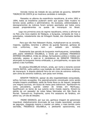 HistóRia De ManhuaçU