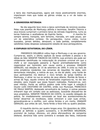 HistóRia De ManhuaçU