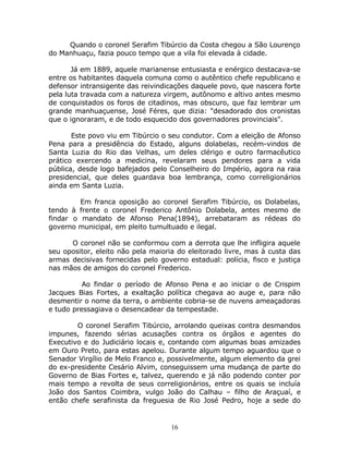 HistóRia De ManhuaçU