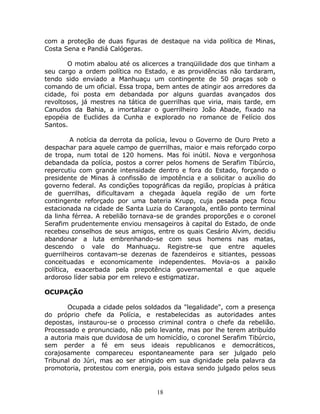 HistóRia De ManhuaçU