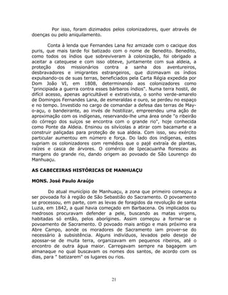 HistóRia De ManhuaçU