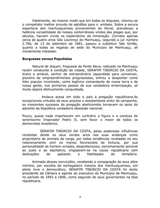 HistóRia De ManhuaçU